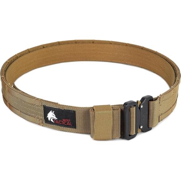 Molle Duty Belt -Duty Belts Law Enforcement Battle Belts Tactical Gun Belt 1.75” - Picture 1 of 7